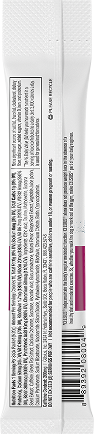 Berry – Product's Back Label