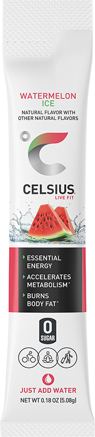 Watermelon Ice Can Label